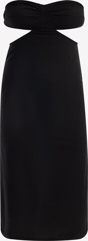 faina Dress in Black: front