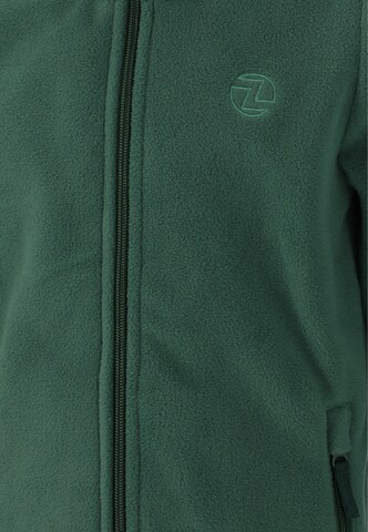 ZigZag Fleece Jacket 'Zap' in Green