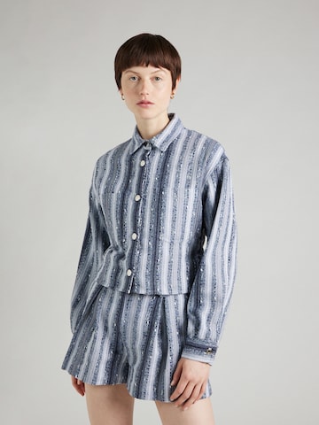 IRO Blouse 'CAMPA' in Blauw: voorkant