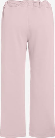 Ulla Popken Regular Pants in Pink