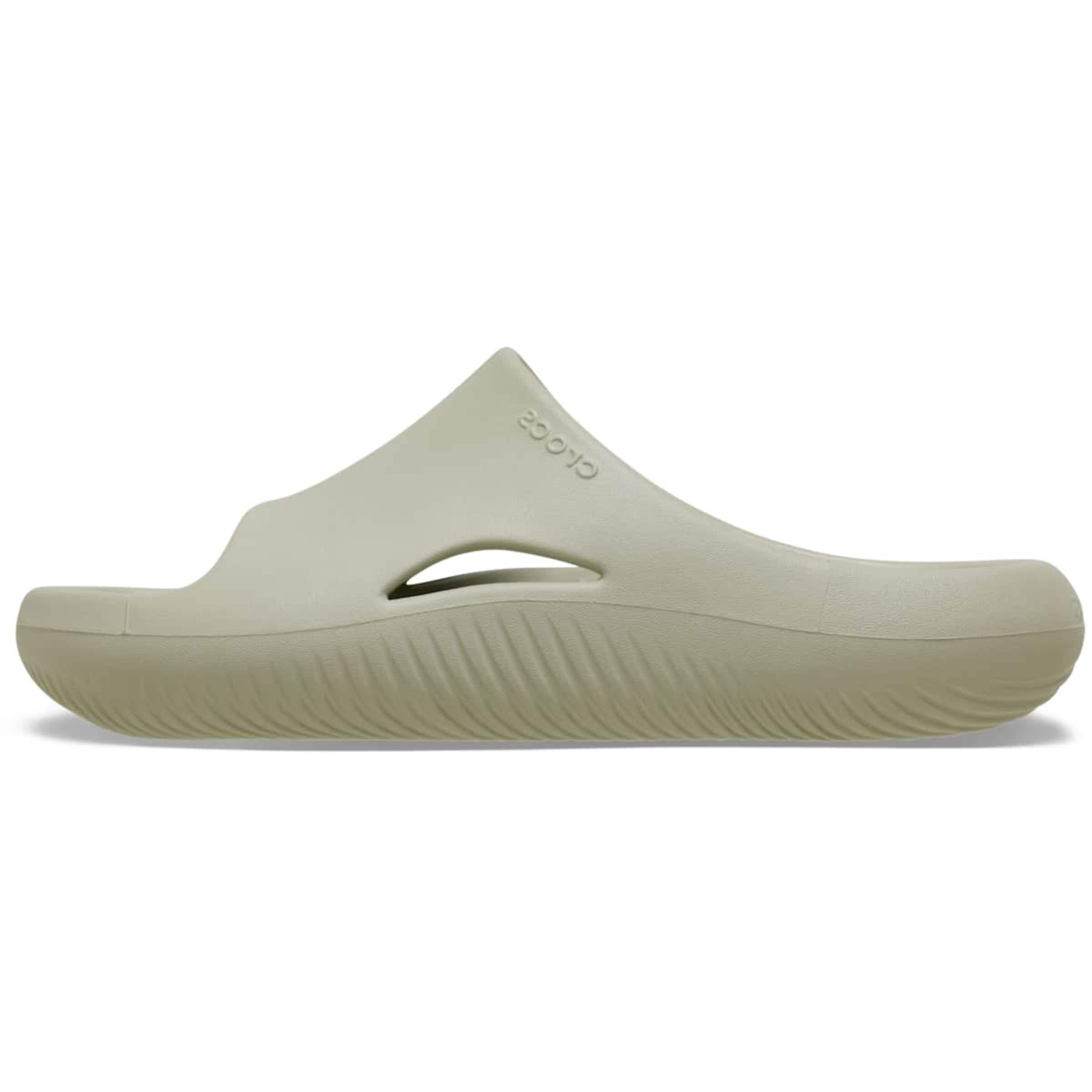 Crocs Μιούλ σε γκρι: μπροστά