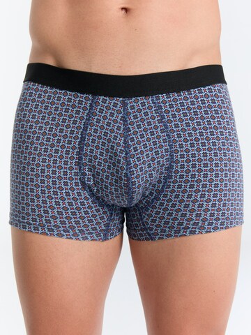 Albero Natur Boxer shorts 'Herren Trunkshorts aus Bio-Baumwolle' in Blue: front