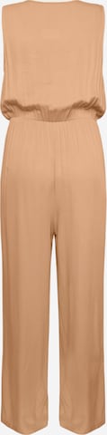 WEARABLE STORIES Jumpsuit 'Carol' in Beige: Vorderseite