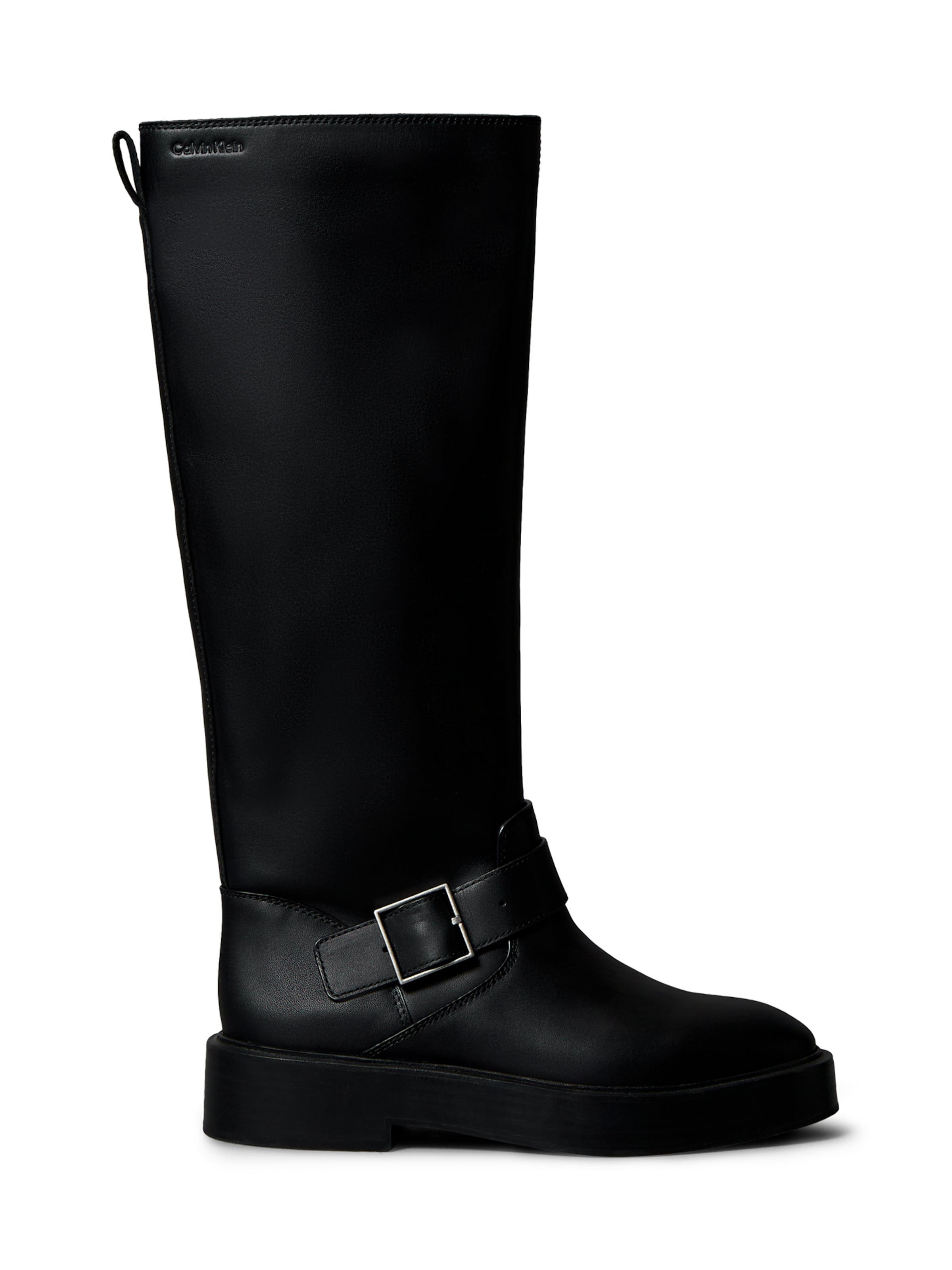 Calvin KleinČizme 'CONCAVE WELT' - crna boja: prednji dio