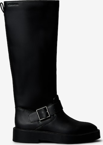 Calvin Klein Jeans Stiefel 'CONCAVE WELT' in Schwarz: Vorderseite