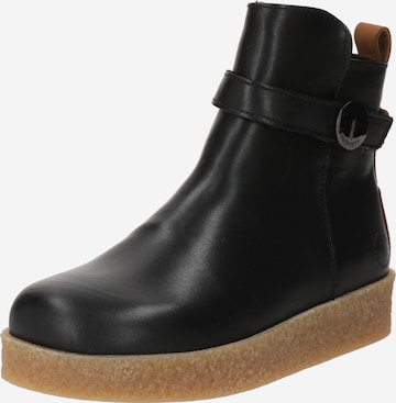 Bottines 'DAGMAR' Ca'Shott en noir : devant