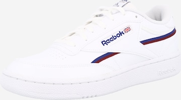 Baskets basses 'Club C 85' Reebok en blanc : devant