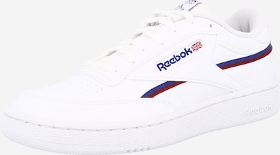 Reebok Zemie brīvā laika apavi 'Club C 85', krāsa - tumši zils / asinssarkans / melns / balts, Preces skats