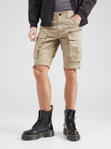 G-STAR Regular Cargo trousers in Beige: front