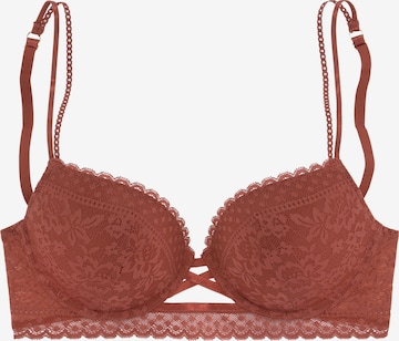 VIVANCE Push-up BH in Rood: voorkant