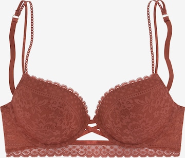 Push-up Reggiseno di VIVANCE in rosso: frontale