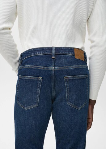 MANGO MAN Tapered Jeans 'Ben' in Blau
