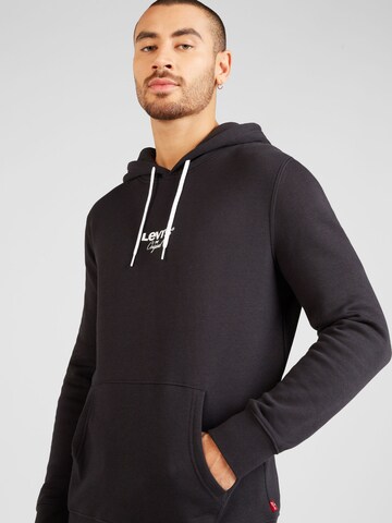 LEVI'S ® Majica 'Standard Graphic Hoodie' | črna barva