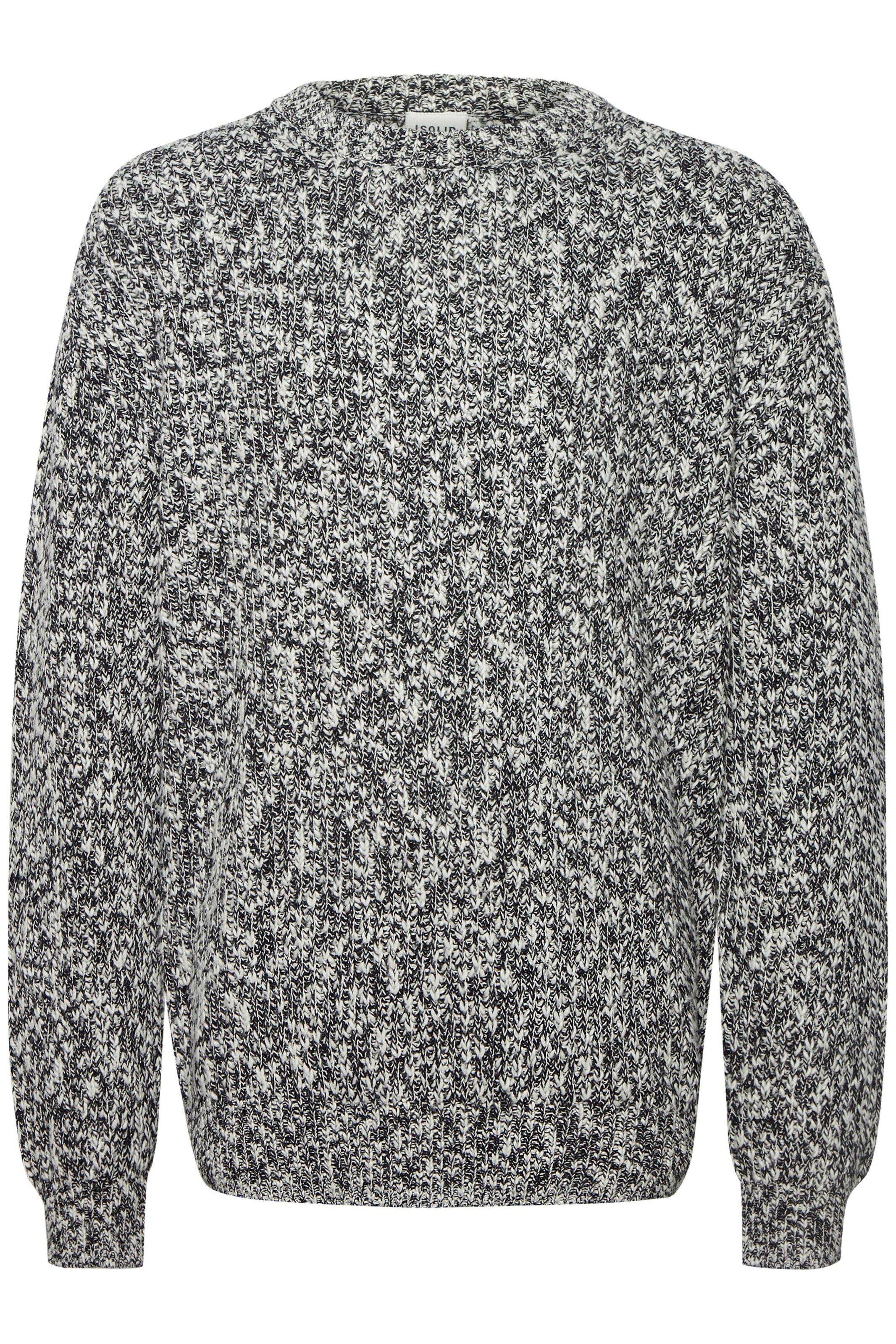 !Solid - Pullover 'Gubber' em cinzento: frente