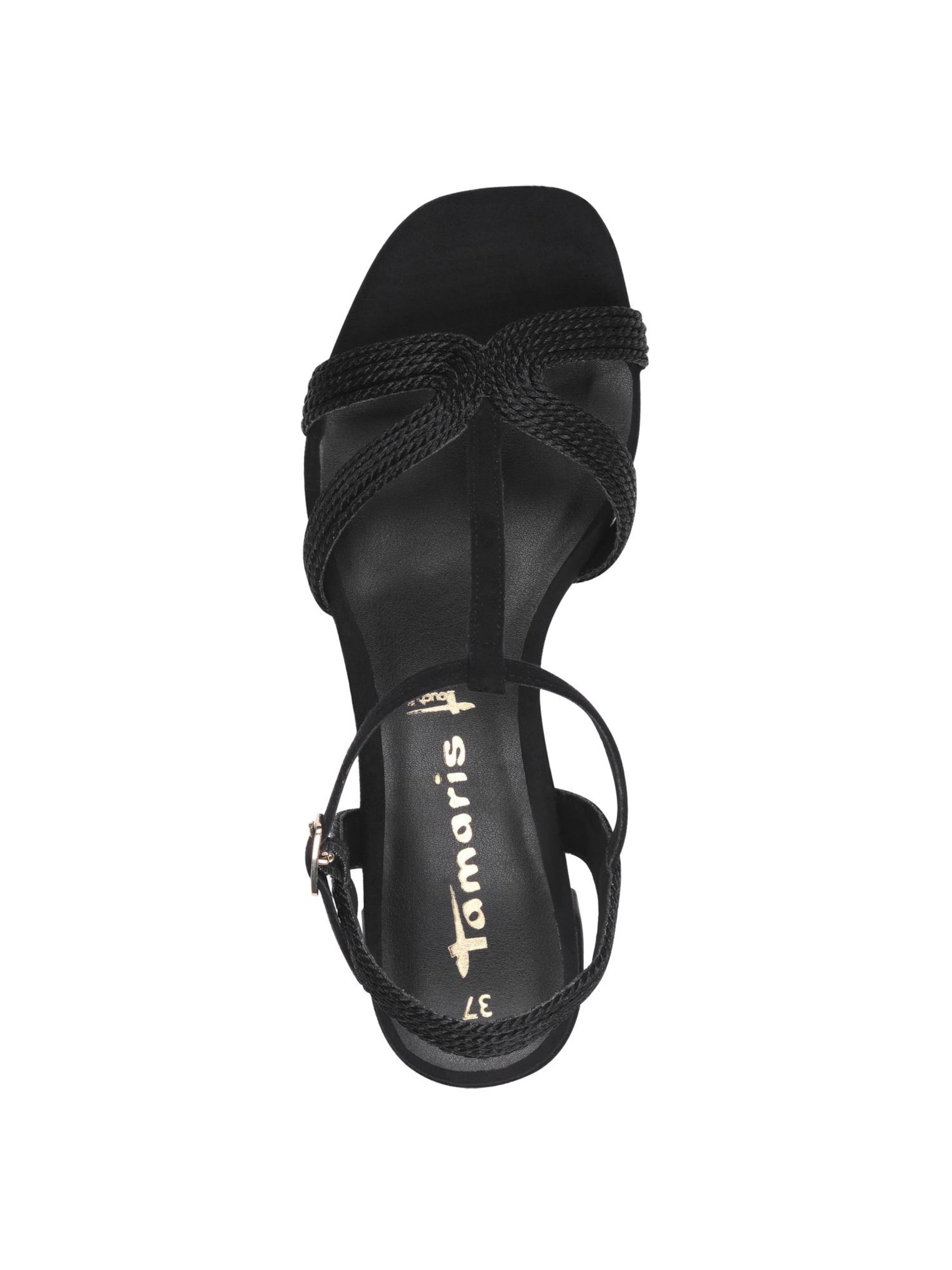 Sandales Tamaris en noir