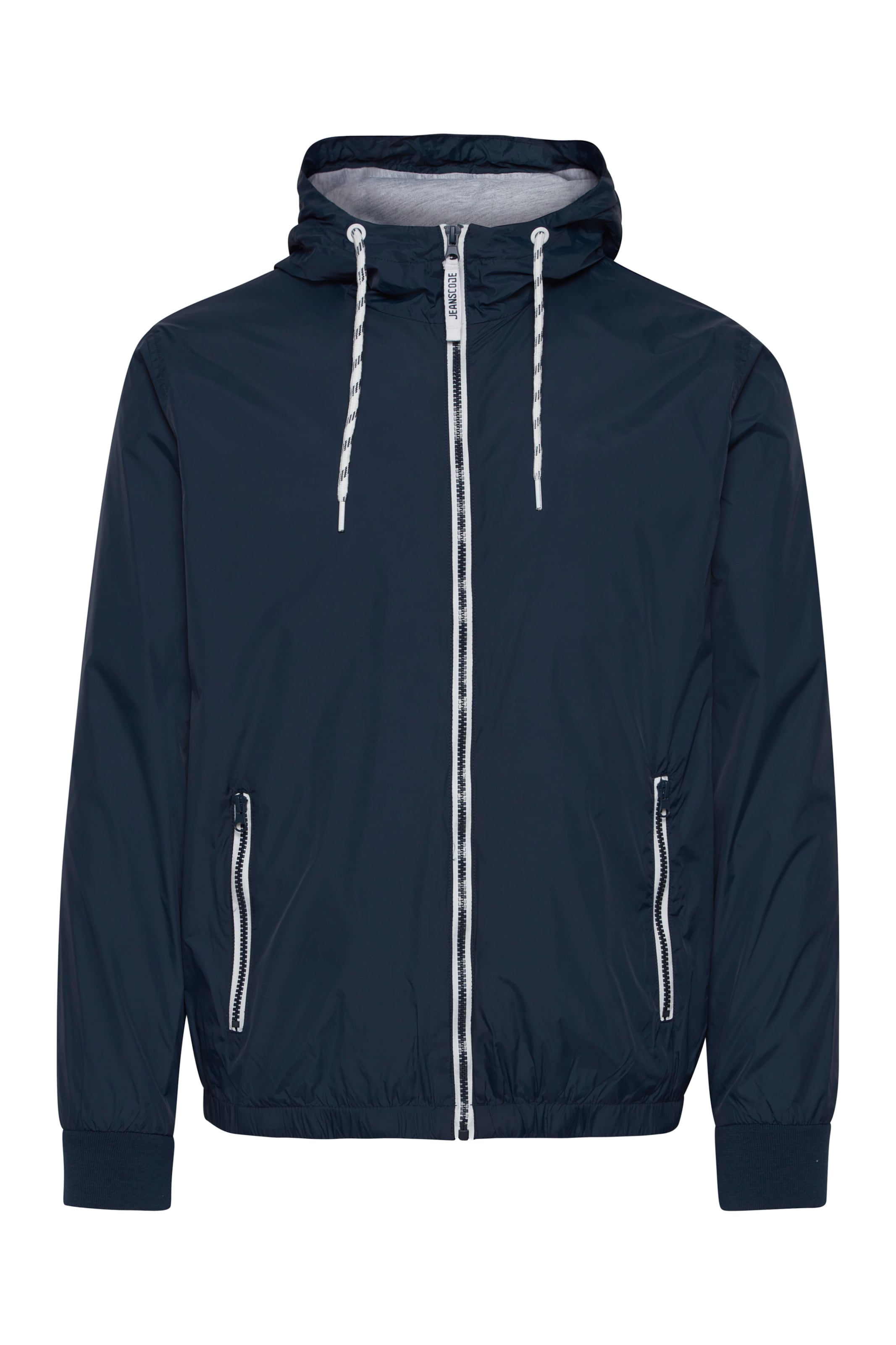 INDICODE JEANS Between-Season Jacket 'Rikko' in Blue: front