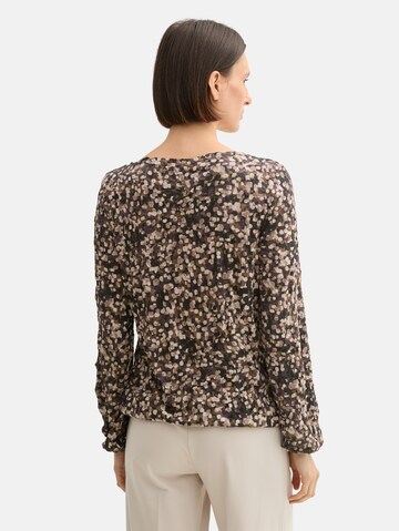 TOM TAILOR Blouse in Brown