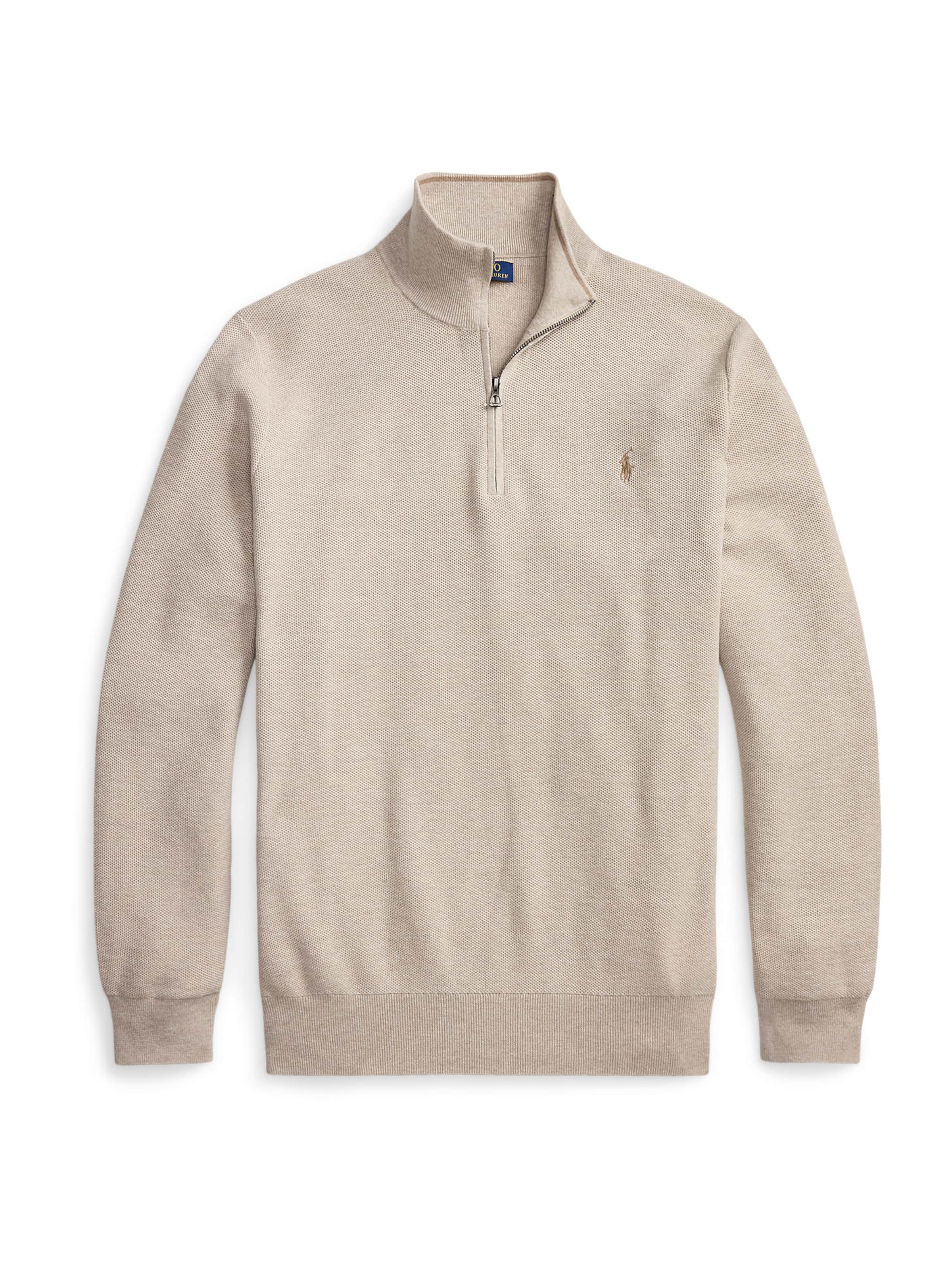 Polo Ralph Lauren Big & Tall Πουλόβερ σε καφέ: μπροστά