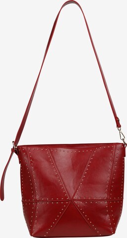 faina Shoulder Bag in Red: front