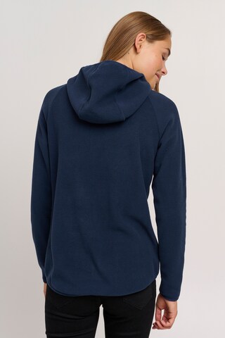 Oxmo Fleece jacket 'FINJA' in Blue