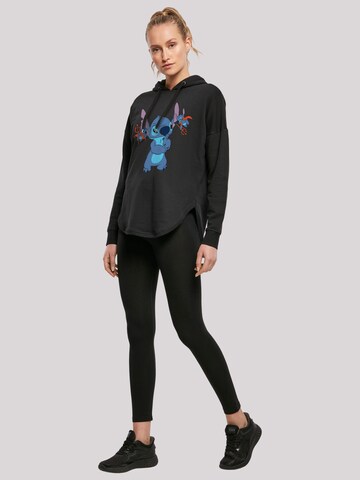 F4NT4STIC Sweatshirt 'Disney Lilo And Stitch Little Devils' in Zwart