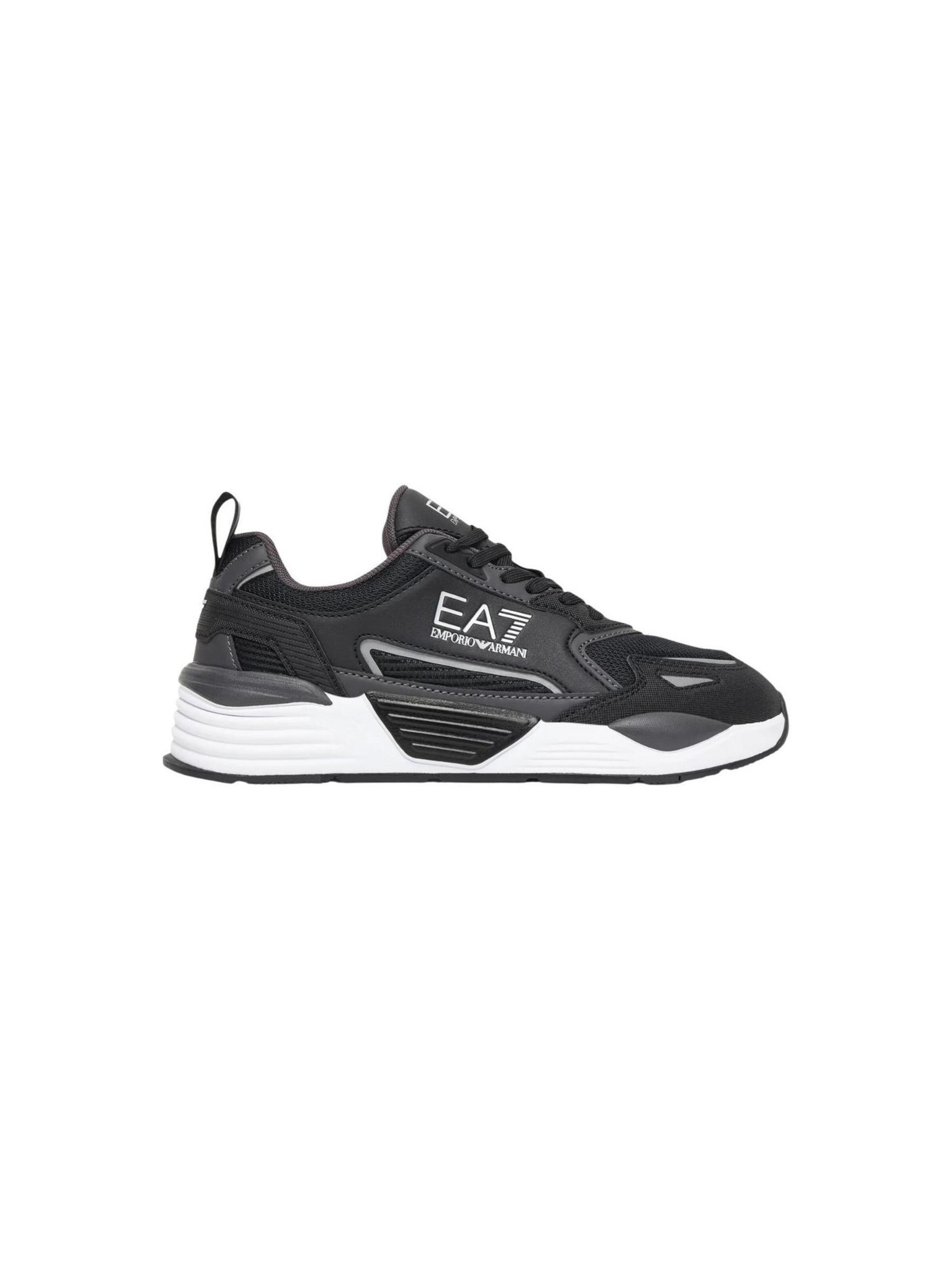 EA7 Emporio Armani Sneakers laag 'UNISEX 7X000308 AF18447' in Zwart: voorkant