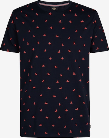 T-Shirt 'Doral' Petrol Industries en bleu : devant