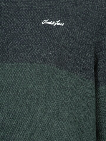 Jack & Jones Plus Sweater 'TONS' in Green