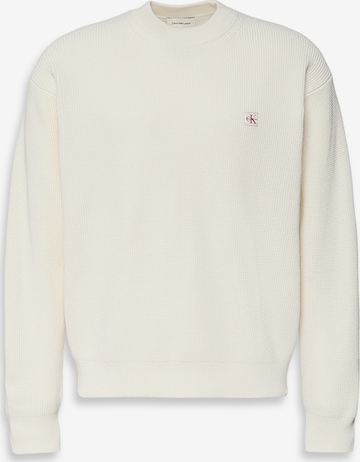 Calvin Klein Jeans Свитер в Бежевый: спереди