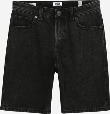 Jack & Jones Junior Regular Jeans 'CHRIS' in Black: front