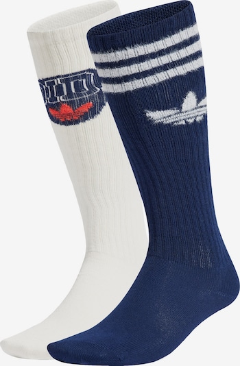 ADIDAS ORIGINALS Socken in blau / orange / weiß, Produktansicht