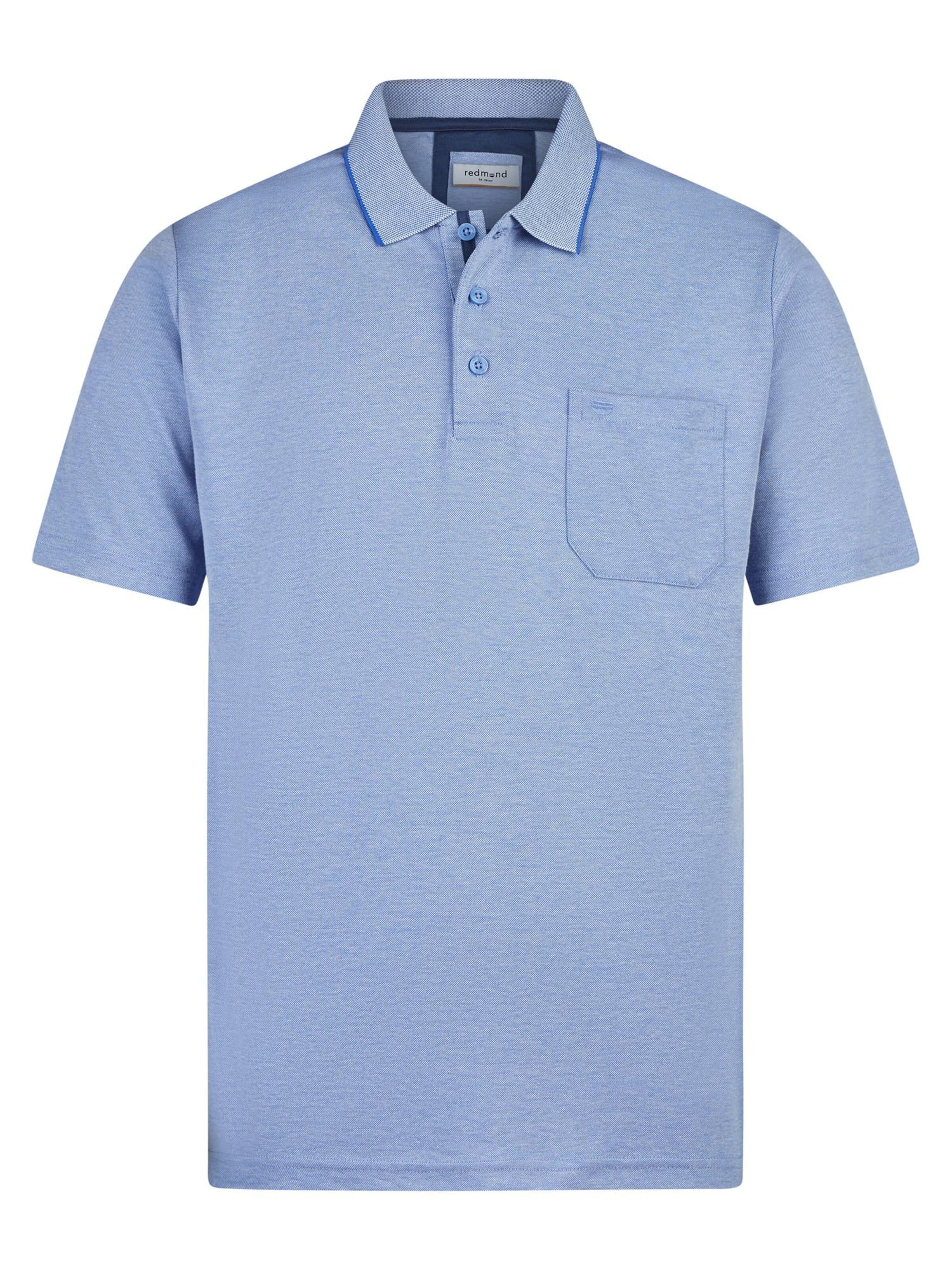 redmond Shirt 'Basic' in Blue: front