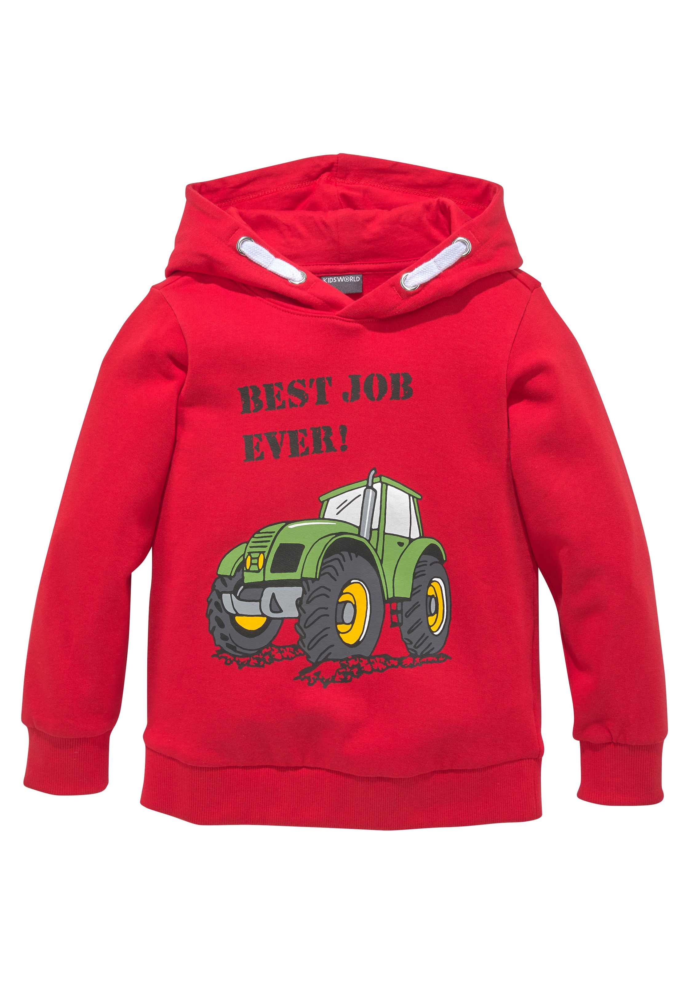 Kidsworld Sweatshirt in Red: front