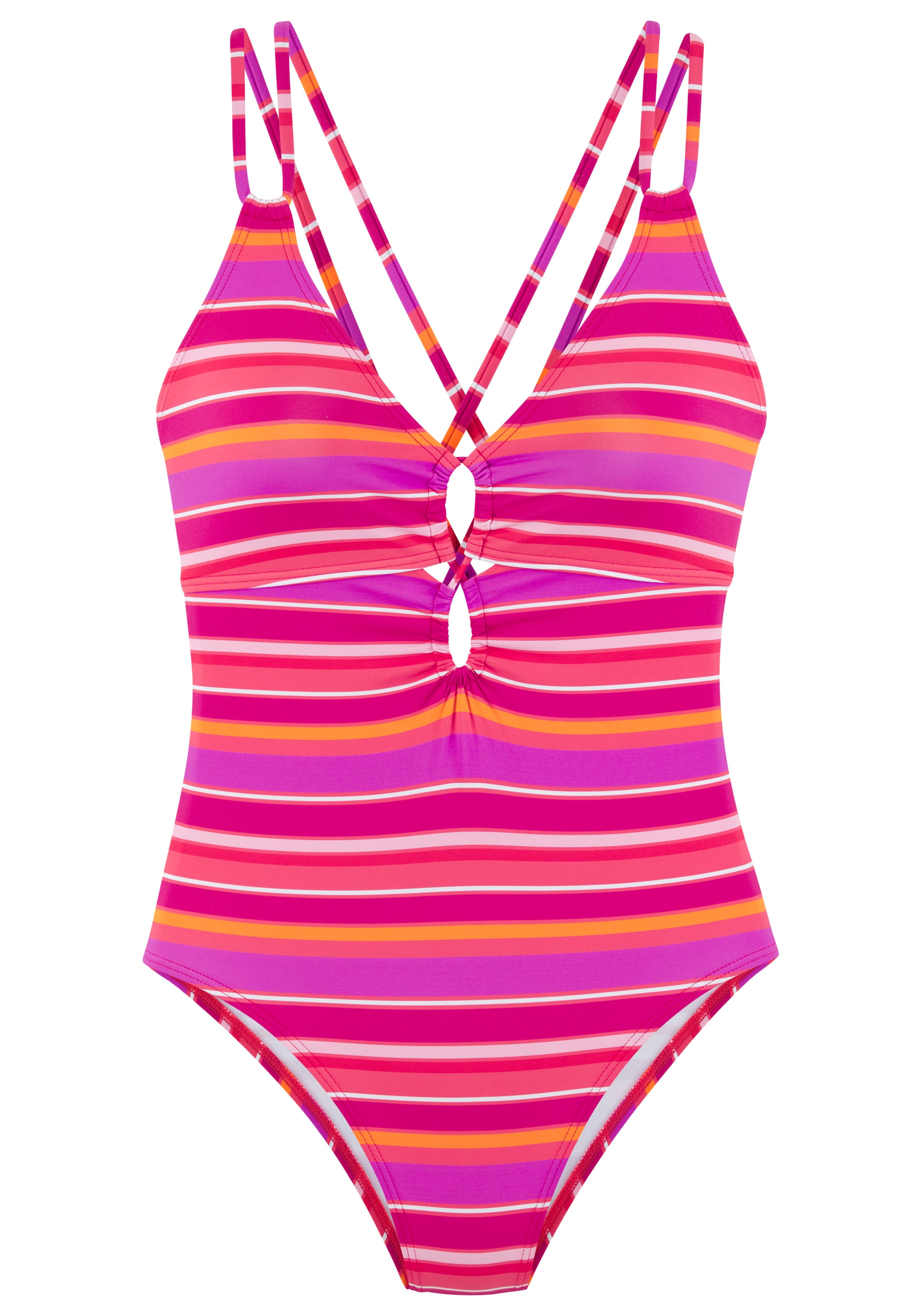 s.Oliver Háromszög Fürdőruhák - rózsaszín: elől