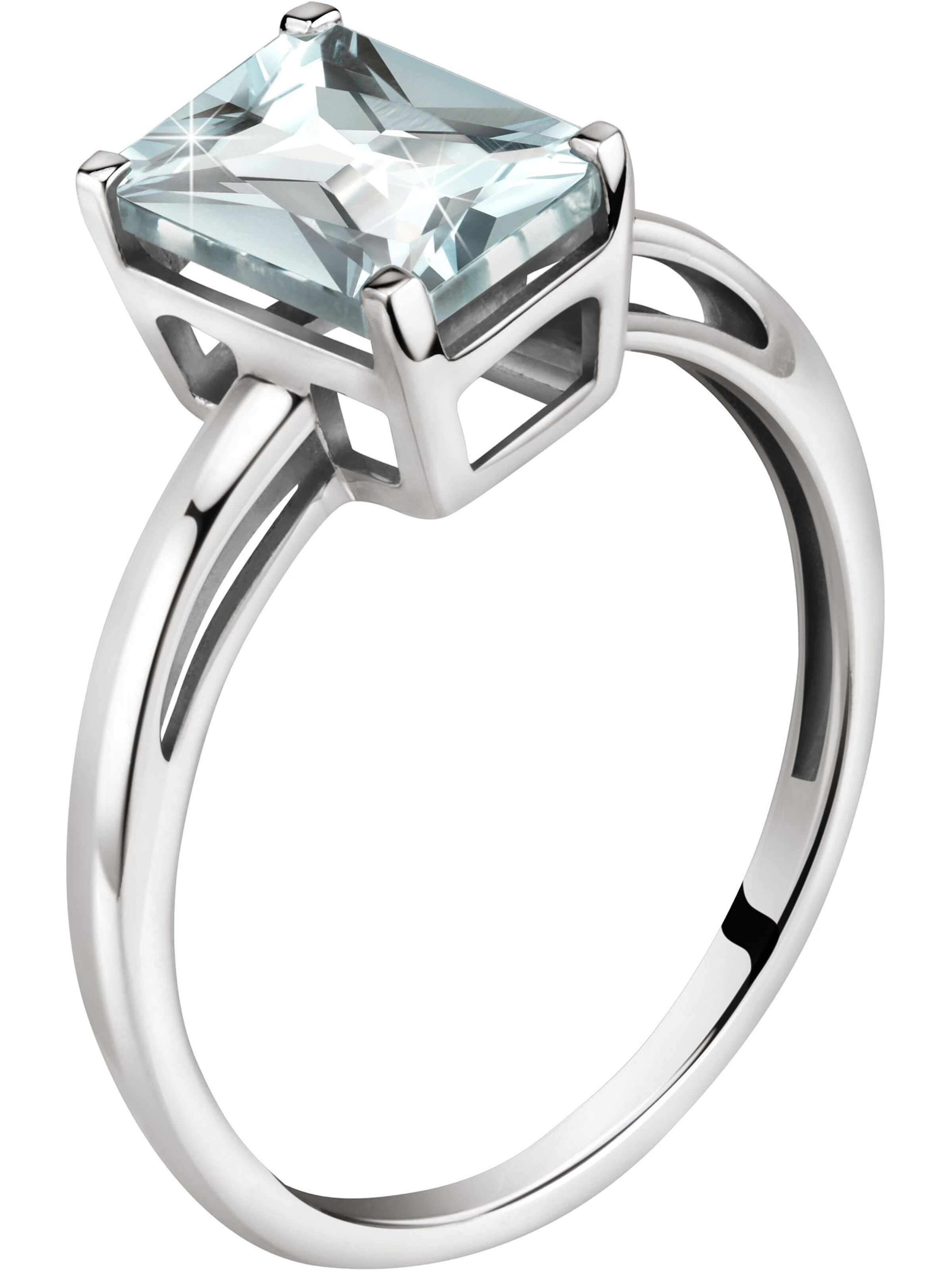 CHRIST Ring in Silver: front