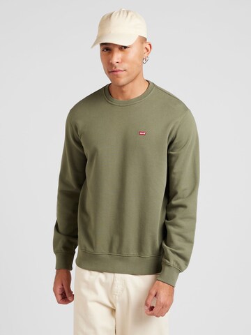 LEVI'S ® Regular fit Sweatshirt in Groen: voorkant