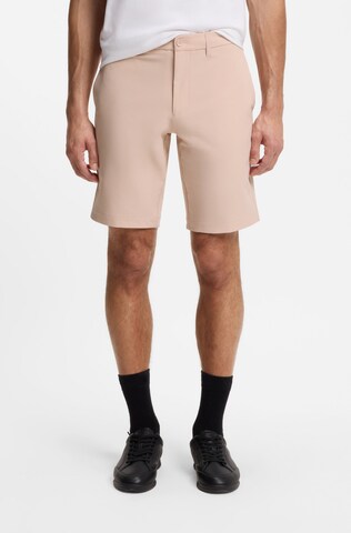 BOSS Slimfit Shorts 'Commuter' in Orange: Vorderseite