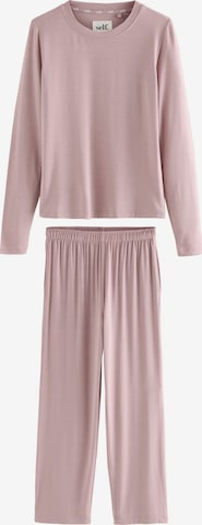 Pigiama di self. in rosa: frontale