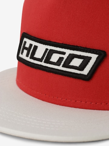 HUGO Red Cap in Rot