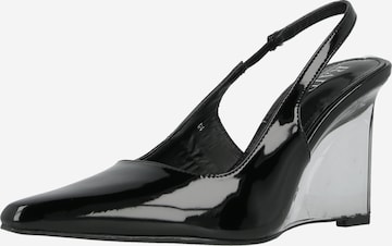 Raid Slingback pumps 'LOUNA' i svart: framsida