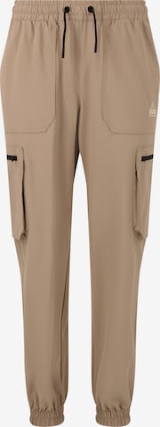 SOS Tapered Cargo Pants 'Salonga' in Brown: front