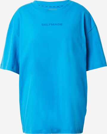 JOOP! Oversized tričko 'JOOP! x Loredana' – modrá: přední strana