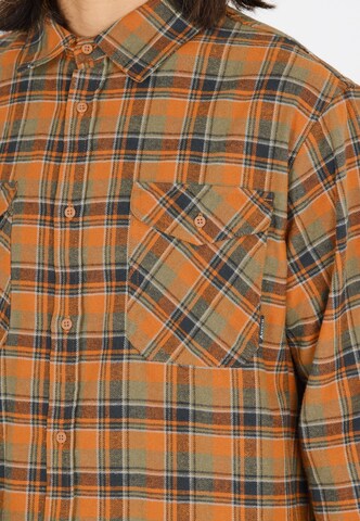Whistler Regular fit Athletic button up shirt 'Bargo' in Orange