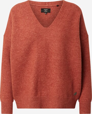 Superdry Sweater 'Studios' in Brown: front