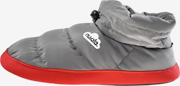 Nuvola. Hausschuh 'Boot Home Party' in Grau: Vorderseite