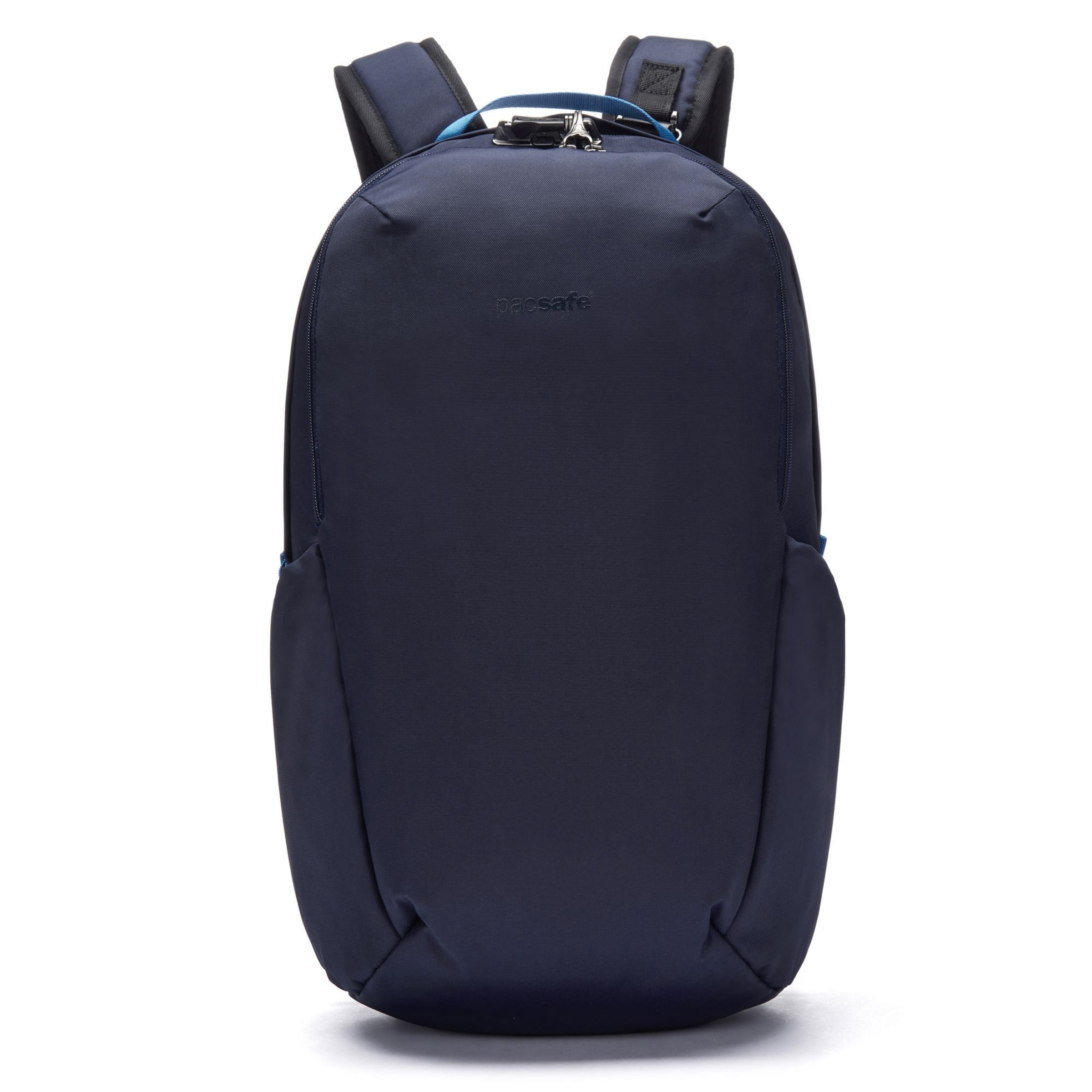 Pacsafe Backpack 'Vibe' in Blue: front