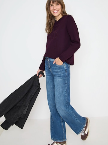 CECIL Sweatshirt i röd