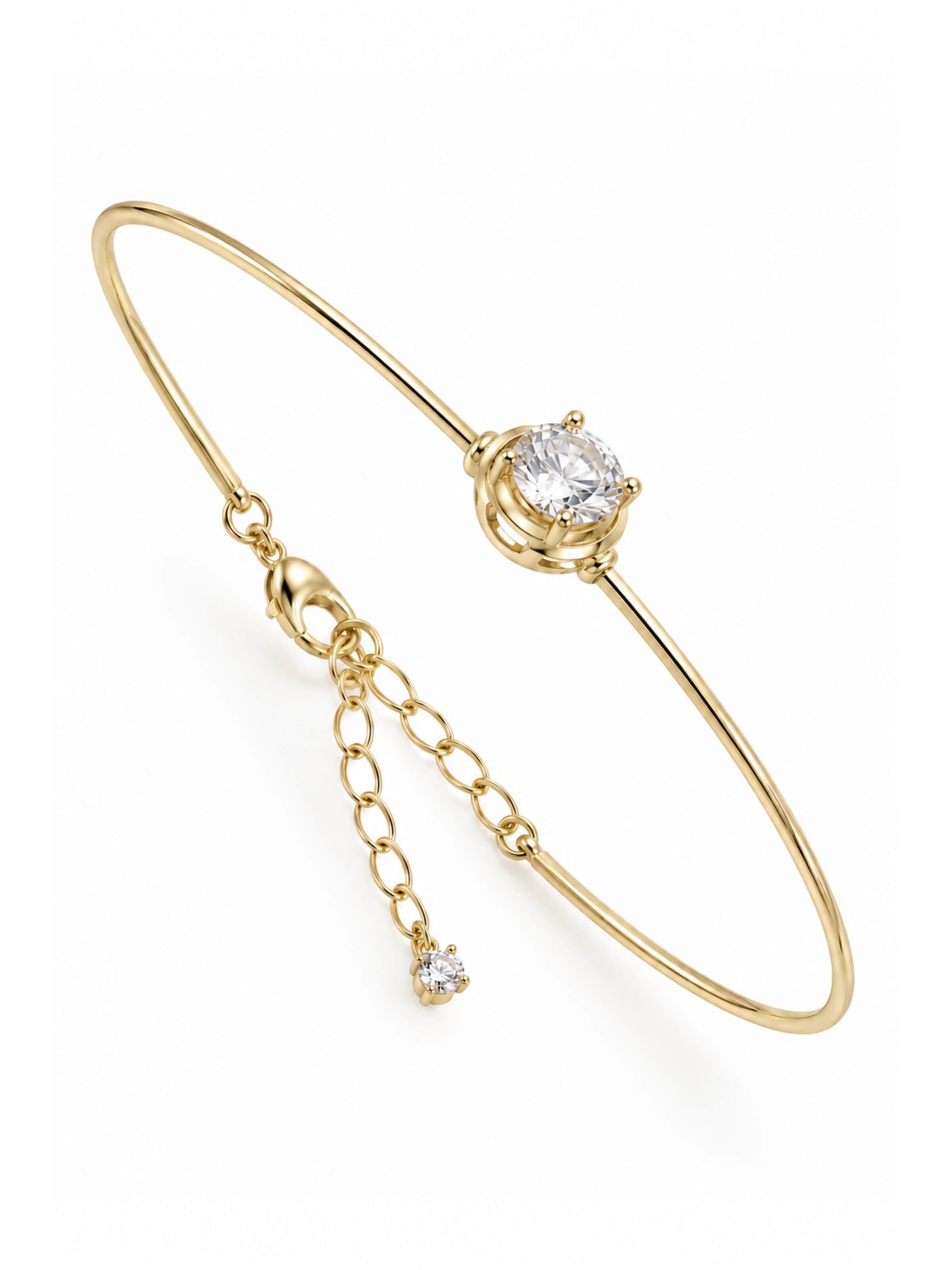 CHIVAL Bracelet 'Solitair Stone' in Gold: front