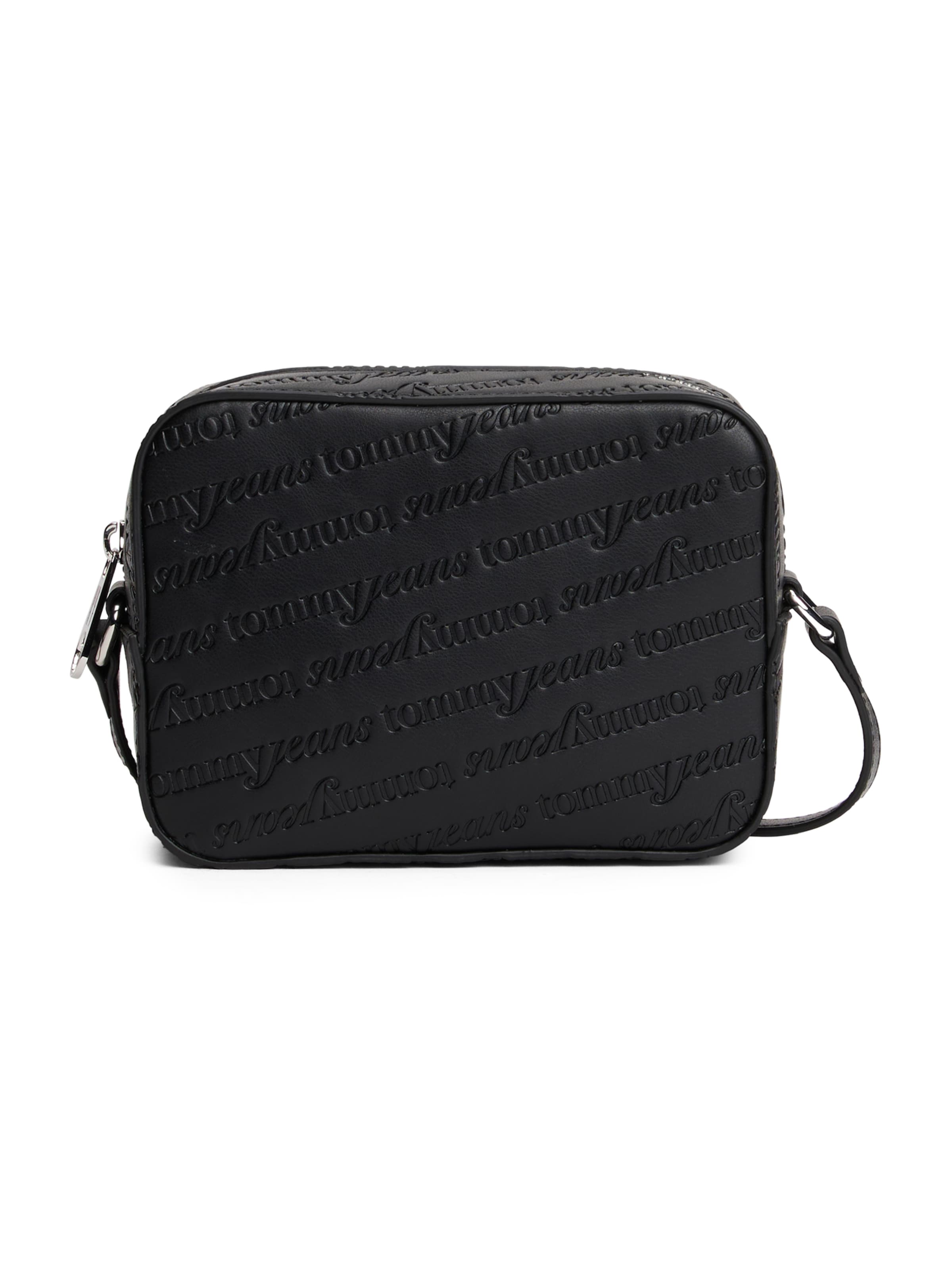 Tommy Jeans - Mala de ombro 'Must' em preto: frente