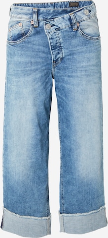 Herrlicher Wide Leg Jeans 'Mäze' i blå: forside